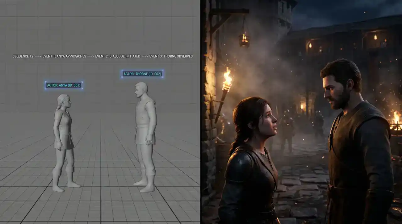 Prototipo sin texturas o greyboxing