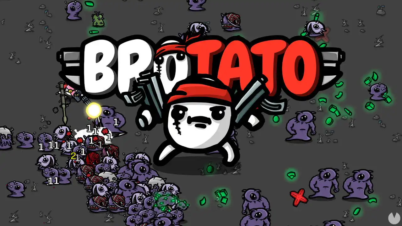 Brotato - Un juego de supervivencia hecho en Godot con millones de ventas