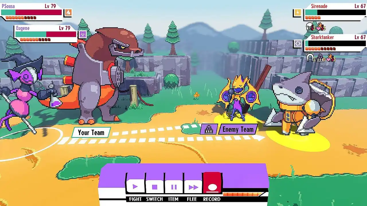 Cassette Beasts - RPG de mundo abierto y colección de criaturas creado con Godot